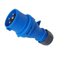 32a Waterproof Industrial Plug Ip44 3p+e Voltage 200v~250v Plug/connector