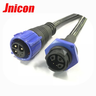 Female Industrial Plug And Socket Electric 3power 3signal 6 Pin Automotive Connector