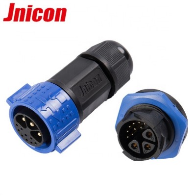 Ip67 Industrial Power Plug Socket Supports10awg Connector 220v